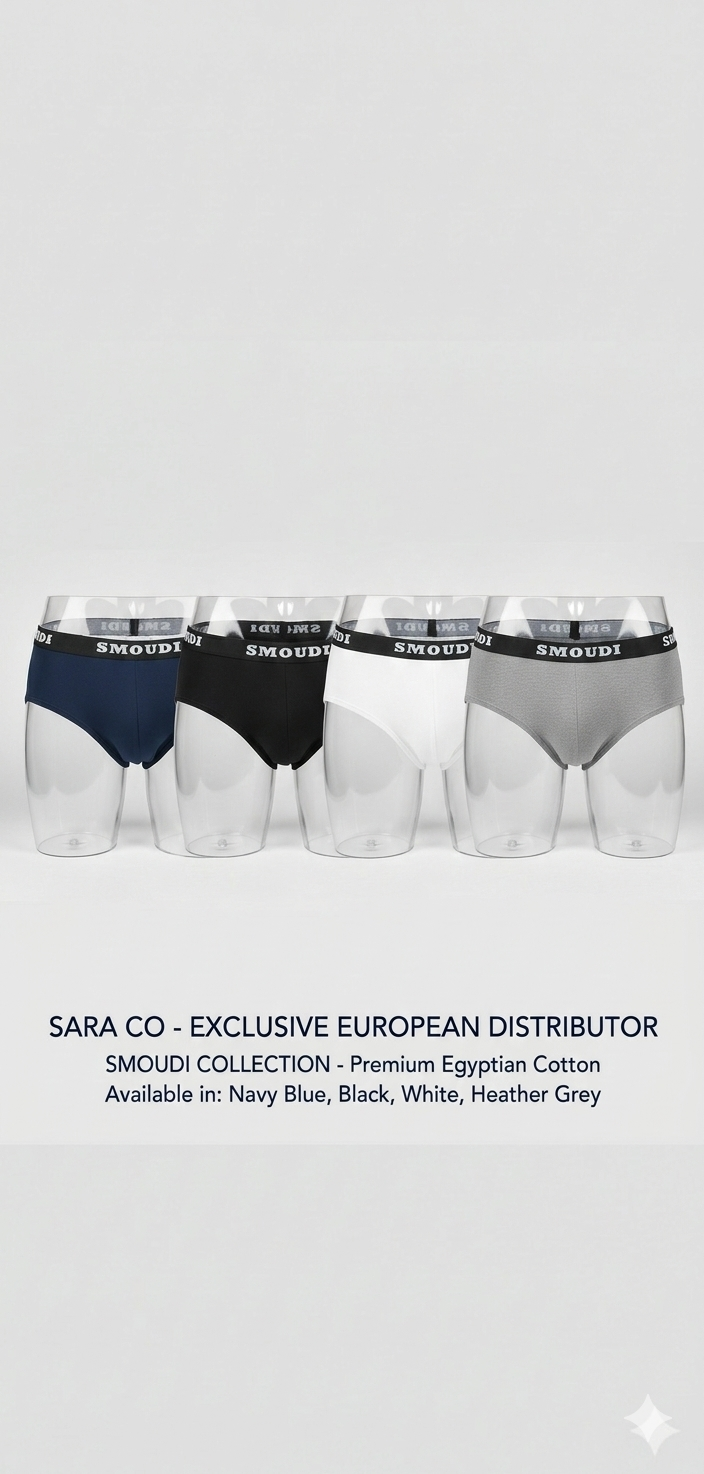 AlSmoudi Tex 100% Cotton Men's Brief